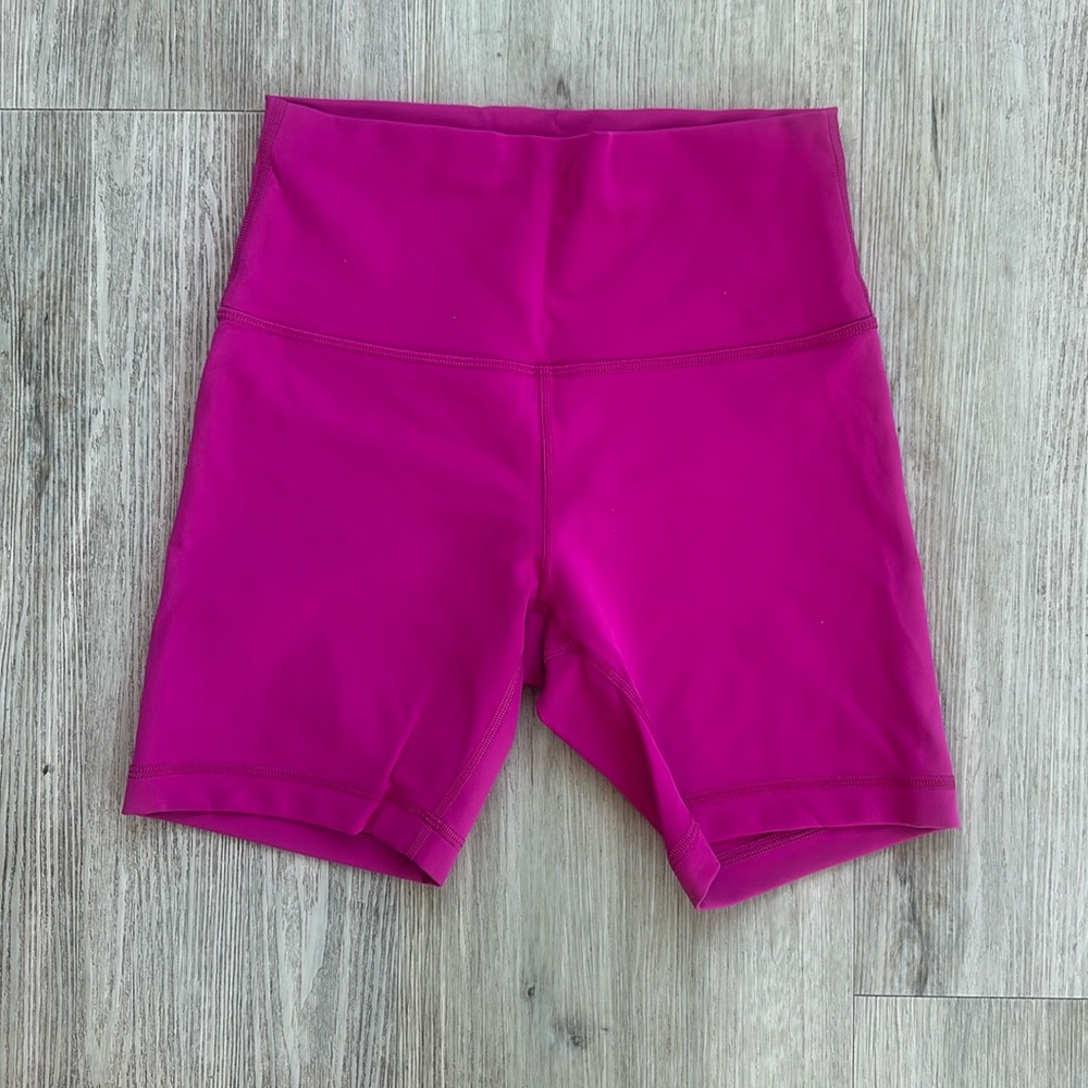 lululemon wunder train high rise short 6”